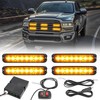 ROUTEKING 4 x 8 LED Front Flasher Emergency Flare Warning