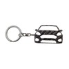 BlackStuff Carbon Fibre Black Keyring Compatible with Fiesta MK7 2017+