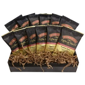 Door County Coffee Best Sellers, Flavored & Non-flavored coffee Variety,12-Pack Gift Set