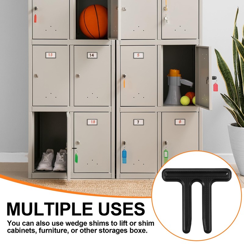 Nuanchu 12 Pcs Gun Safe Stackable Savers Gun Cabinet Accessories