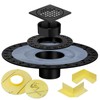 Shower Drain Flange Kit Compatible with Schluter Systems kerdi Shower