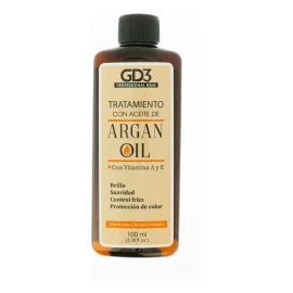 Tratamiento Capilar Aceite de Argán GD3 100 ml - Reparación Profunda y Brillo Intenso 