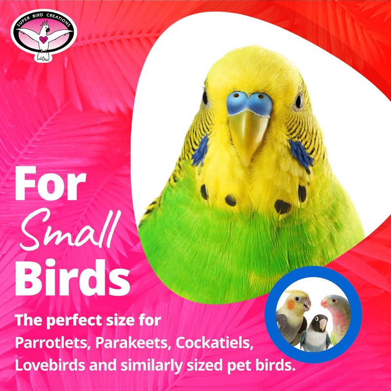 Super Bird Creations SB680 Balsa Stack Bird Toy, Small Bird