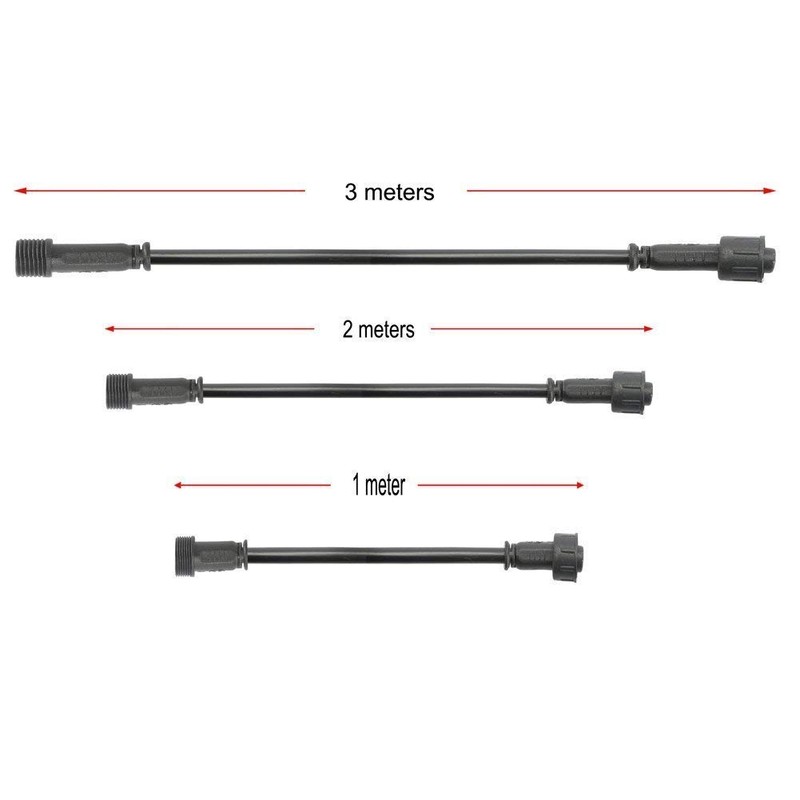 Sumaote 3.28ft 1m 5Pin Extension Cable Wire with Male and