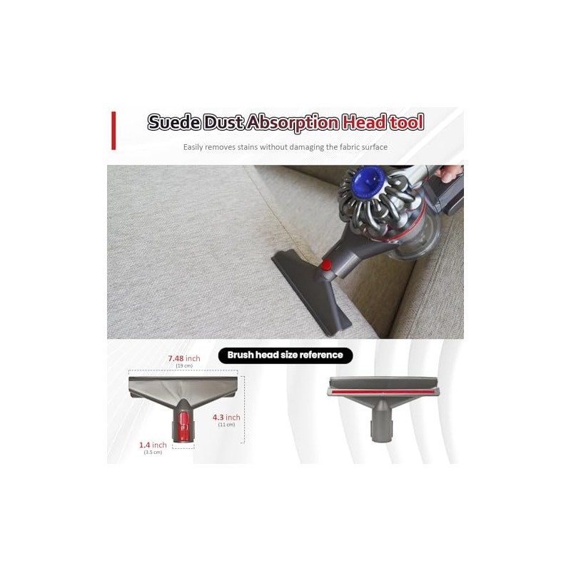 Attachments Kit for Dyson V7 V8 V10 V11 V15 Cordless