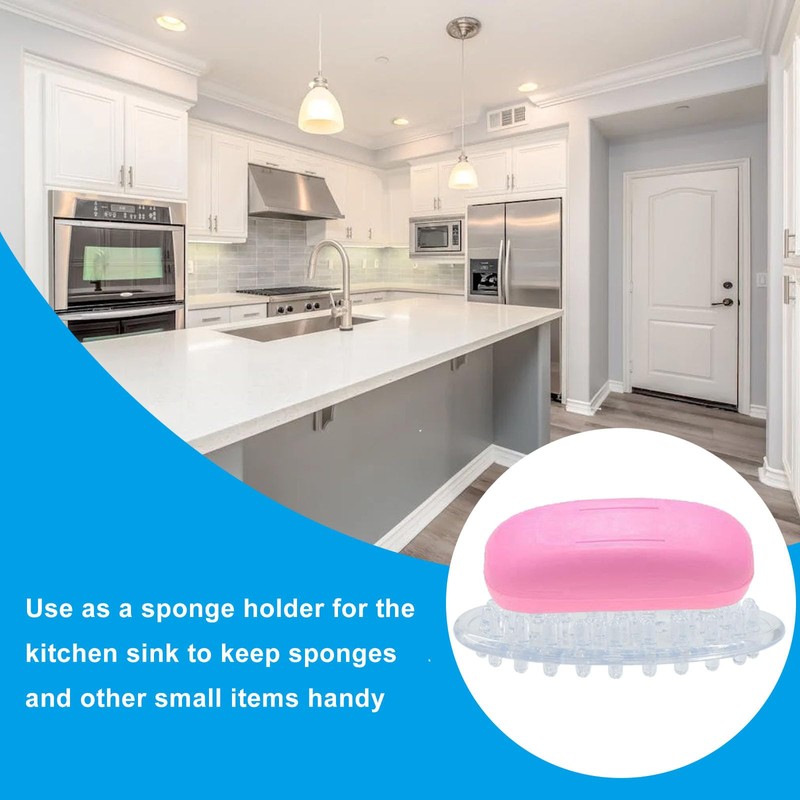 LifCratms 2 Pieces Plastic Soap Dish