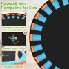 Jump Into Fun 36’’ Mini Trampoline for Kids, Orange &