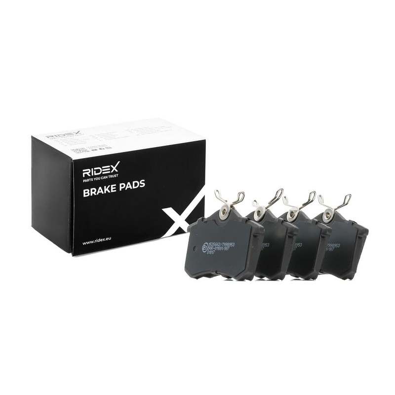 RIDEX 402B0029 Rear Brake Pads for VW Golf III (1E7,