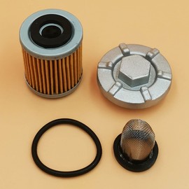 Oil Drain Plug Strainer Oil Filter Set 4HC-15351-00-00 For Yamaha Big Bear 350 Kodiak 400 Raptor