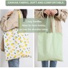 GOLD XIONG PADISHAH Double-sided Canvas Tote Bag, Reusable Shopping Bag,
