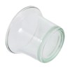 Levemolo Practical Glass Bird Feeder Cup Craftsmanship for Balcony or