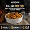 Ready Hour Chili Mac Case Pack (48 Servings), Freeze-Dried Chili