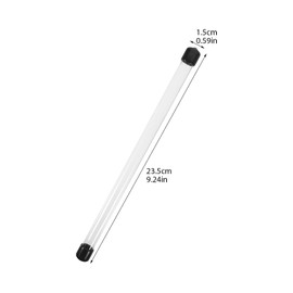 ULTECHNOVO 6 Pcs Agarwood Tube Storage Tube Round Tube with Lid Portable Clear Round Tube Acrylic