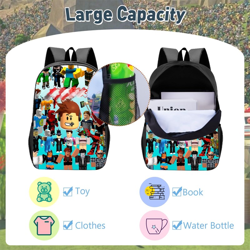 Robo Lox Backpack for Nursery, Cartoon Backpack for Girls and