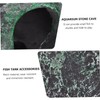Kisangel Realistic 1pc Aquarium Cave Ornament Fish Tank Accessories Stone
