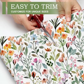 Gersoniel 10 Sheets Drawer Liners for Dresser Scented Drawer Liners Non Adhesive Scented Paper for Fragrant Home Shelf Closet(Lavender,Colorful Pattern)