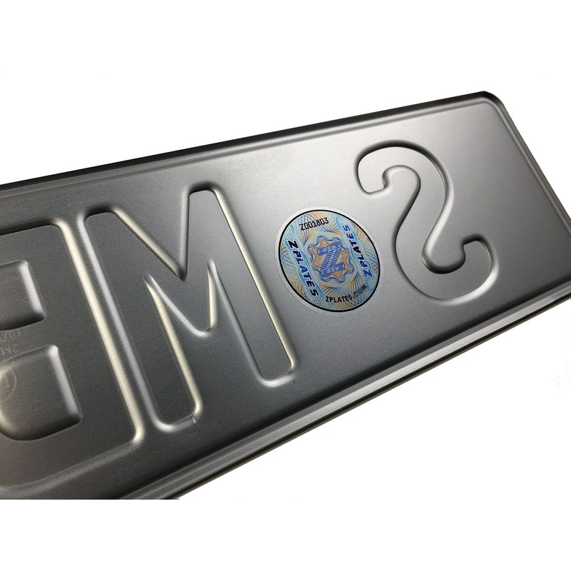 Z Plates Compatible wtih Mercedes Front German License Plate with