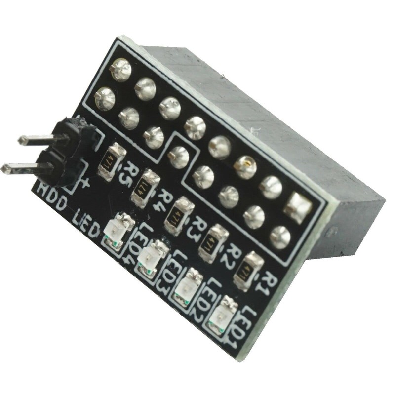 Front Panel Header Adapter Kit for Dell Optiplex 390, 3010,