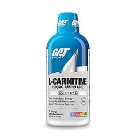 GAT Essentials Liquid L-Carnitine Drink, Green Apple, 16 Ounce