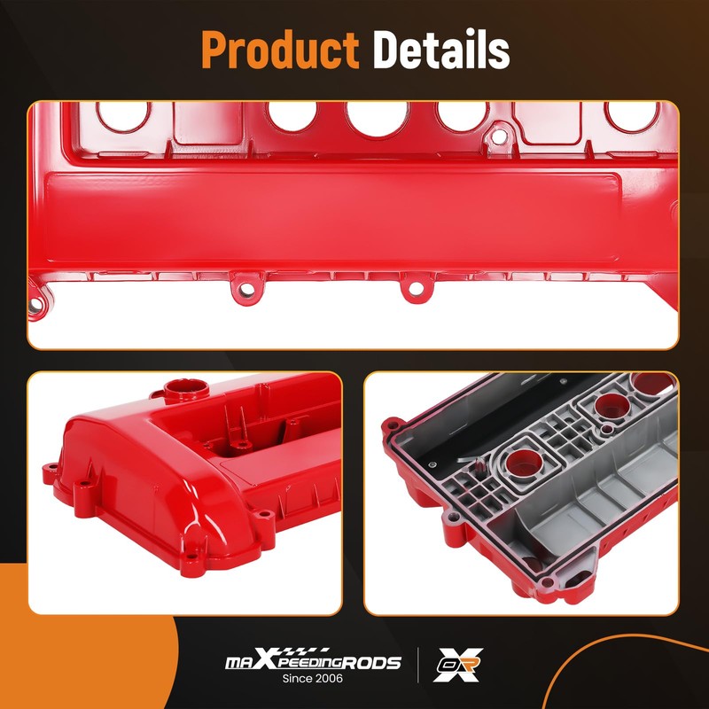 maXpeedingrods Upgraded Aluminum Engine Valve Cover for Ford Escape Focus