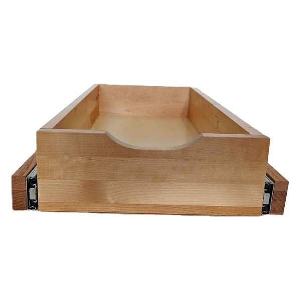 Pull Out Drawer Organizer for Cabinet, Gliding Soft Close Shelves