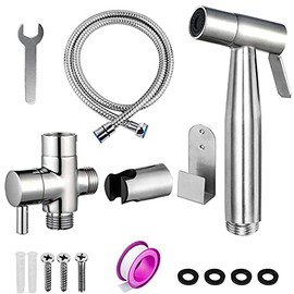 Bidet Pulverizador de acero inoxidable, Rociador para bidé de mano 150cm