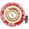 LEFITPA Replacement 28400-ZE2-W01ZA 28400-ZE2-W01ZN Red Pull Recoil Starter for Honda