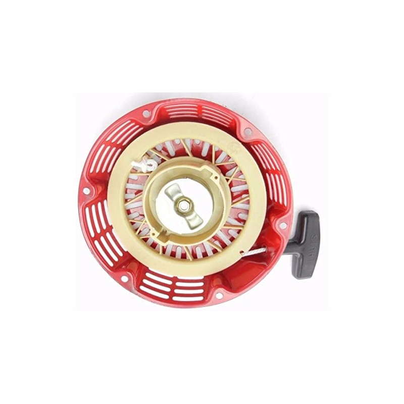 LEFITPA Replacement 28400-ZE2-W01ZA 28400-ZE2-W01ZN Red Pull Recoil Starter for Honda
