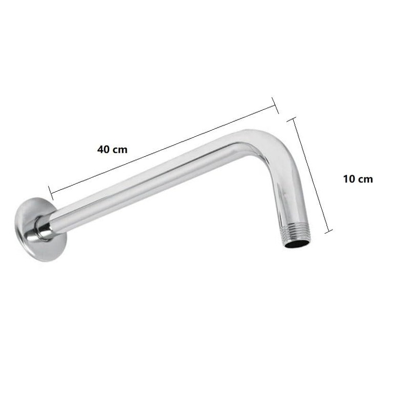 Brazo de Regadera y Tubo de Acero Inoxidable, Innovación Excepcional