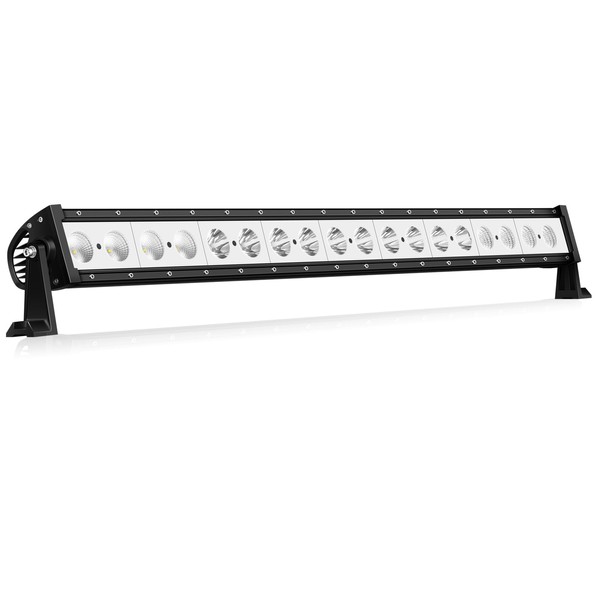 Willpower 36 inch Led Light Bar,90W Single Row Spot Flood