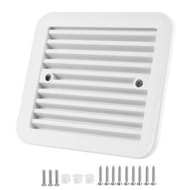 Yctze 12V Exhaust Fan Side Air Vent Fan Air Ventilation Fan RV 12V Cooling Fan Low Noise for Car RV Trailer SUV Camping Tent Caravan RV Fan White