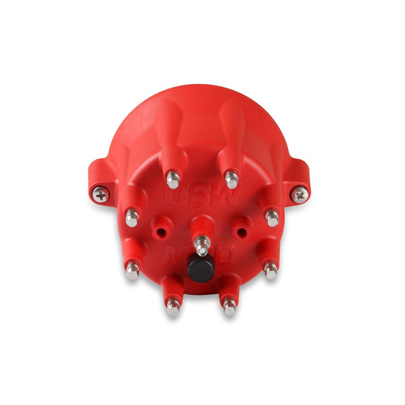 MSD 84335 HEI Distributor Cap and Rotor Kit Red