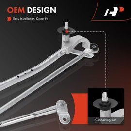 A-Premium Front Windshield Wiper Linkage Compatible with Nissan NV200 2013 2014 2015 2016 2017