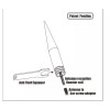 VMS CHROME BLUE BULLET ANTENNA FOR CHEVY SILVERADO AND GMC
