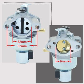REMEDART 20 853 33-S Carburetor Replaces for Kohler 20-853-35-S 2085388S 12 853 117-S SV470 SV480 SV530 SV591 Fits for Husqvarna YTH20K46 YTA1842 LTH1542 for John Deere STX38 STX46 with Fuel Pump