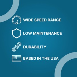 PGN #35 Roller Chain - 3 Feet + Free Connecting Link - Carbon Steel Chains for Bycicles, Mini Bikes, Motorcycles, Go-Karts, Home and Industrial Machinery - 95 Links