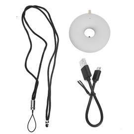 Wearable Air Purifier Necklace Portable Personal Mini USB Charge Air CleanerWhite