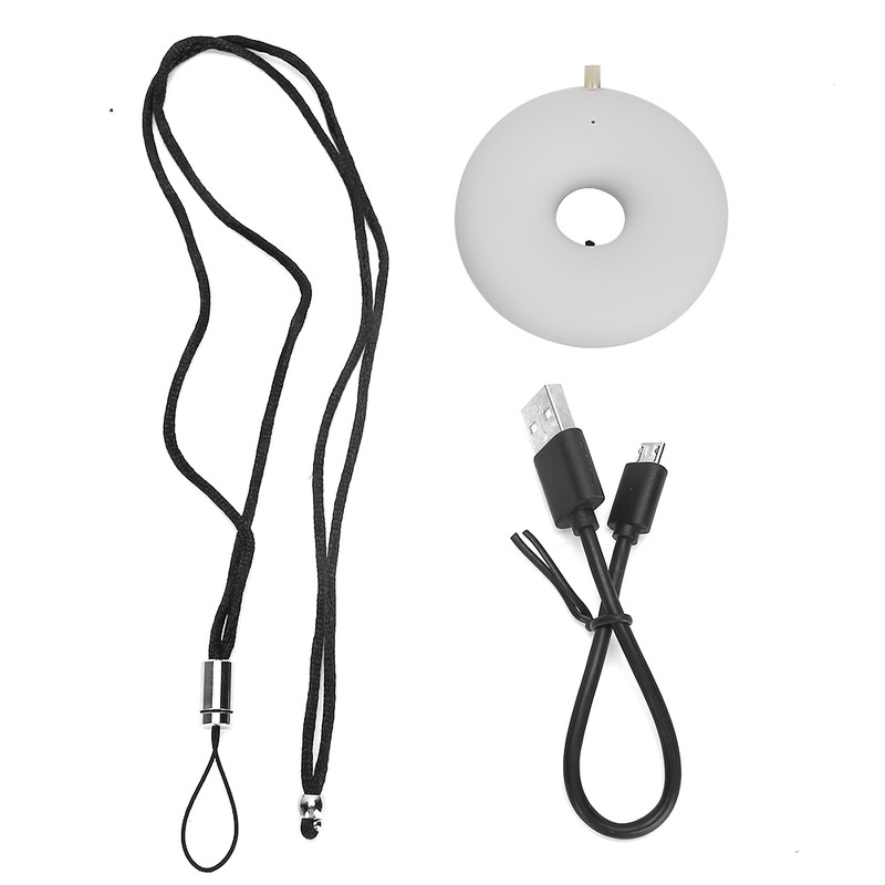 Wearable Air Purifier Necklace Portable Personal Mini USB Charge Air