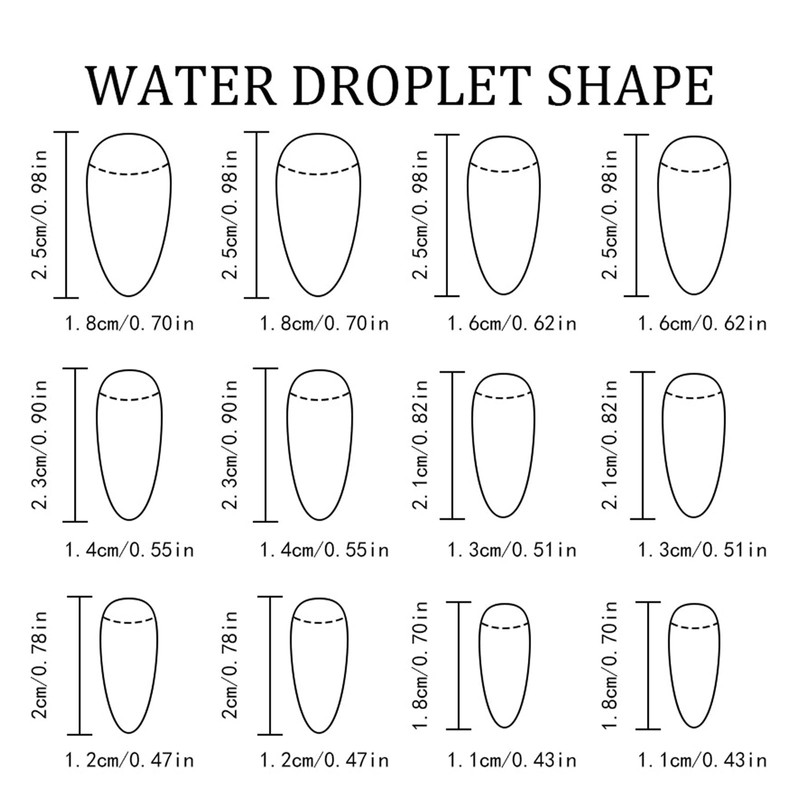 24 Pieces Handmade False Nails Almond - Black Press on