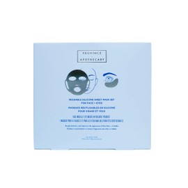 Province Apothecary Women's Reusable Silicone Sheet Mask Set, One Size