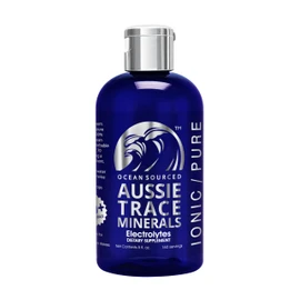 Aussie Trace Minerals - Magnesium Rich, Low Sodium, Complete Electrolyte Drops for Hydration, Energy & Recovery - 8oz / 240ml Liquid Supplement - Vegan, Keto Friendly