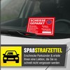 2 x Scheisse parked notepad, fun set with 2 pads