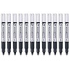 Marcador Permanente Uso Industrial Pentel Blanco/12 Piezas-MMP20-W