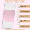 2 x Washable Incontinence Bed Pads Pink | 85 x