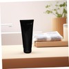 TOPPERFUN Black Gloss Plastic Cosmetic Soft Tube Large Capacity Lotion