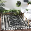 SAFAVIEH Veranda Collection Area Rug - 8' x 10', Black