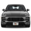 Fastasticdeals Metal Insert License Plate Frame Happy Life Smiling Face