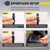 HORUSDY Automatic Tire Deflator Kit 10-30 PSI, Offroad Tyre Pressure