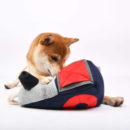 Puppia Nosework Toy - Farm House - Red