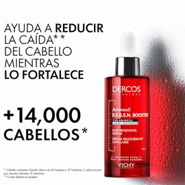 Vichy DERCOS Aminexil Clinical R.E.G.E.N Booster, Primer Sérum Regenerador Capilar, Reduce la Caída del Cabello y Estimula su Crecimiento, Para Todo T